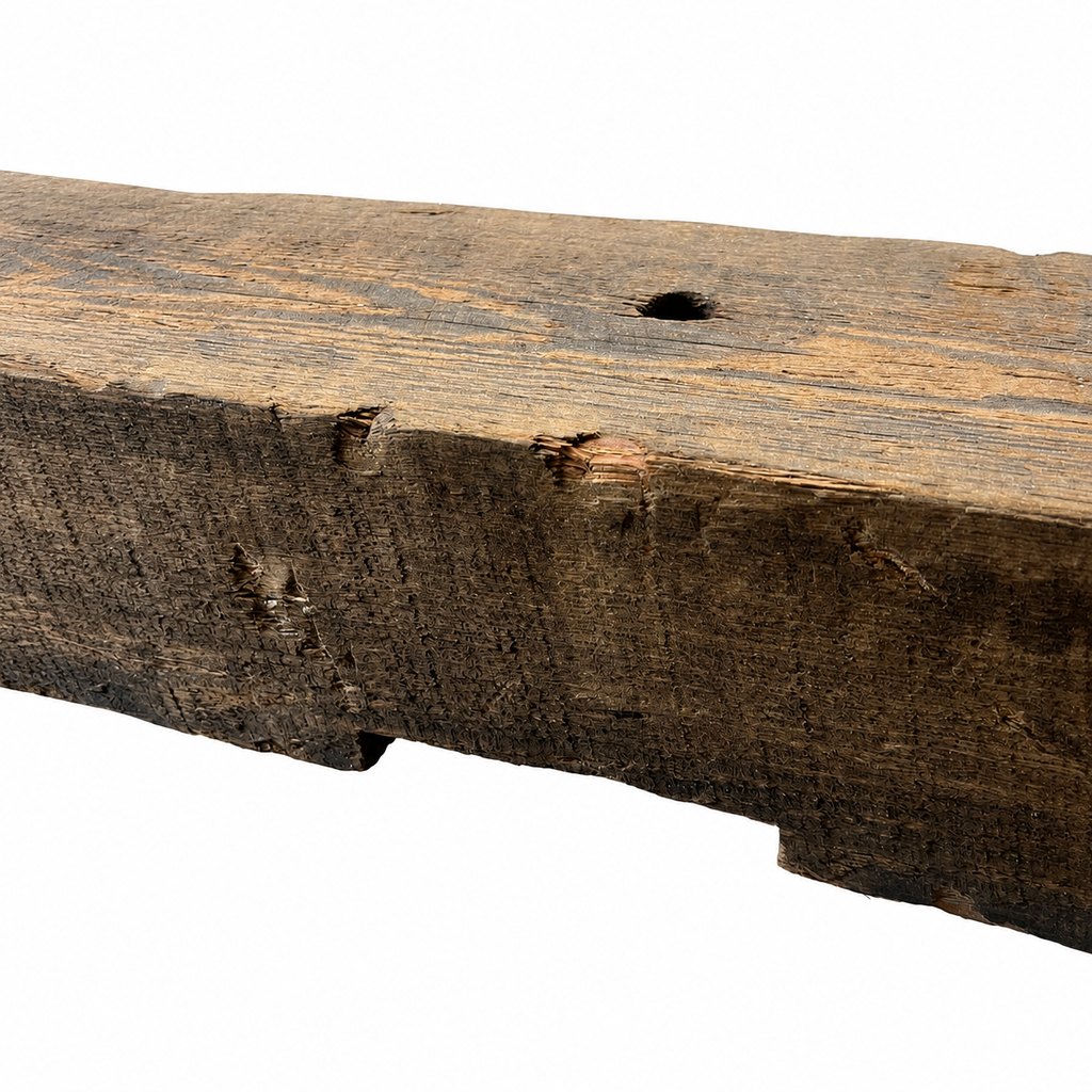 Antique Rickhouse Beam : 4" x 8" x 71 3/4"
