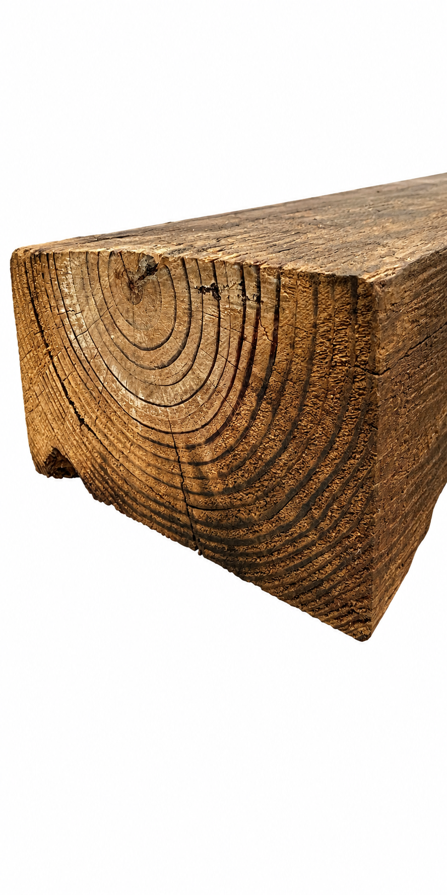 Antique Rickhouse Beam : 4" x 8" x 71 3/4"