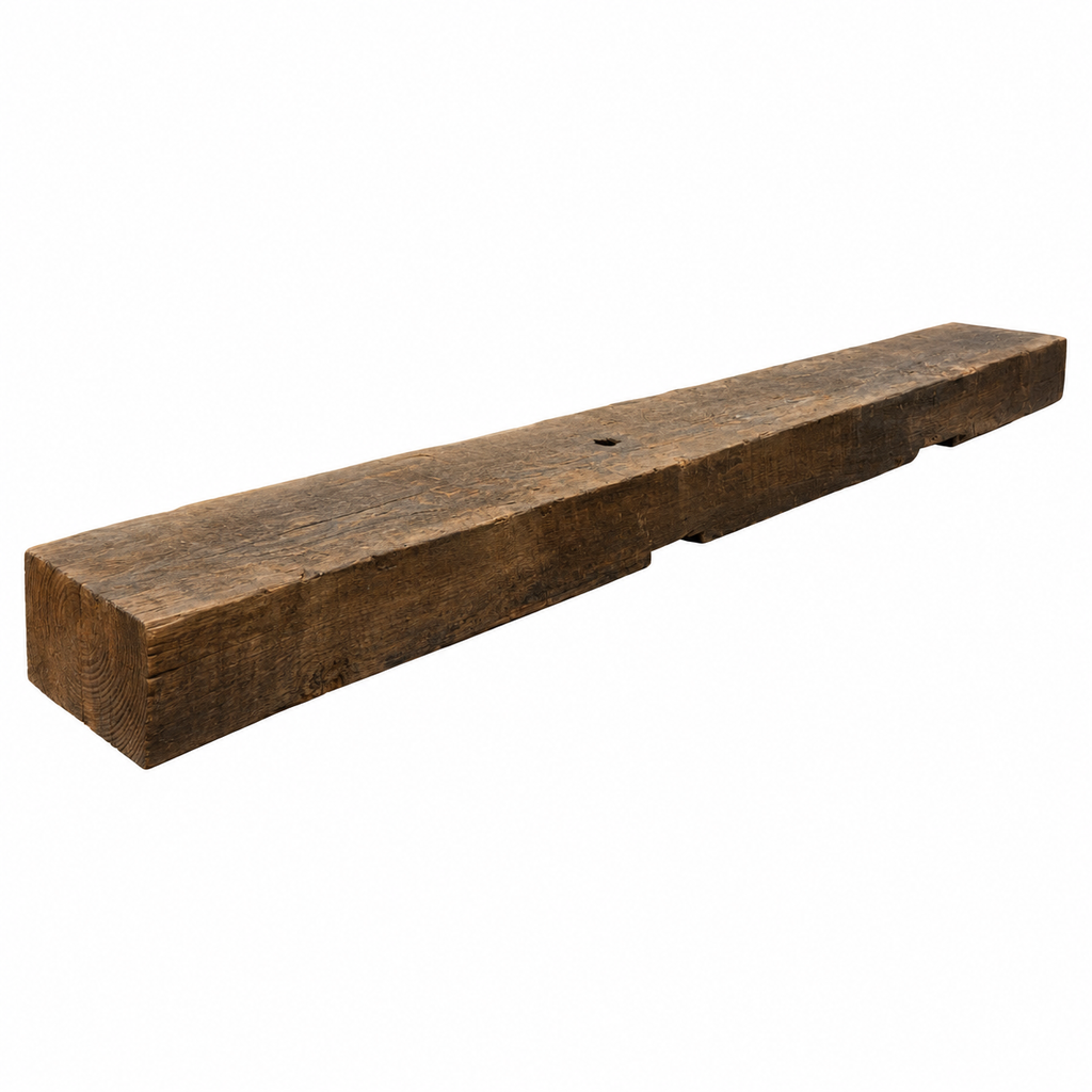 Antique Rickhouse Beam : 4" x 8" x 71 3/4"