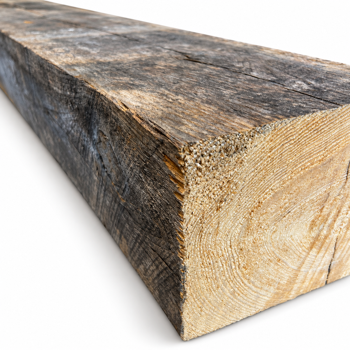 Cypress Mantel Unfinished/Natural: 6" x 8" x 98”